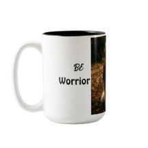 Unleash your inner strength with a warrior Dog Mug