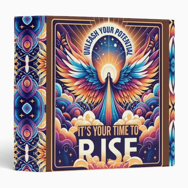 Unleash Your Potential and Rise Binder (Front/Spine)