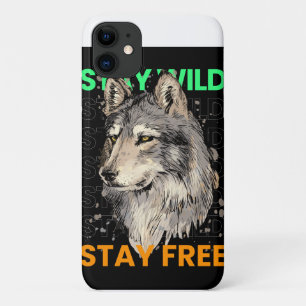 "Unleash Your Spirit: Best Stay Wild Motivation  iPhone 11 Case