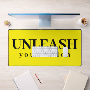 unleash your vision desk mat