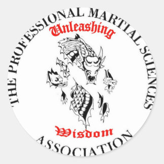 Unleashing Wisdom Classic Round Sticker