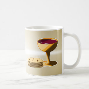 Unleavened Bread and Wine The Last Supper Easter Coffee Mug
