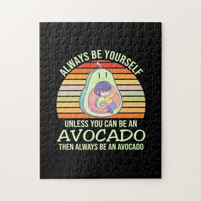 Unless You Can Be An Avocado Jigsaw Puzzle (Vertical)