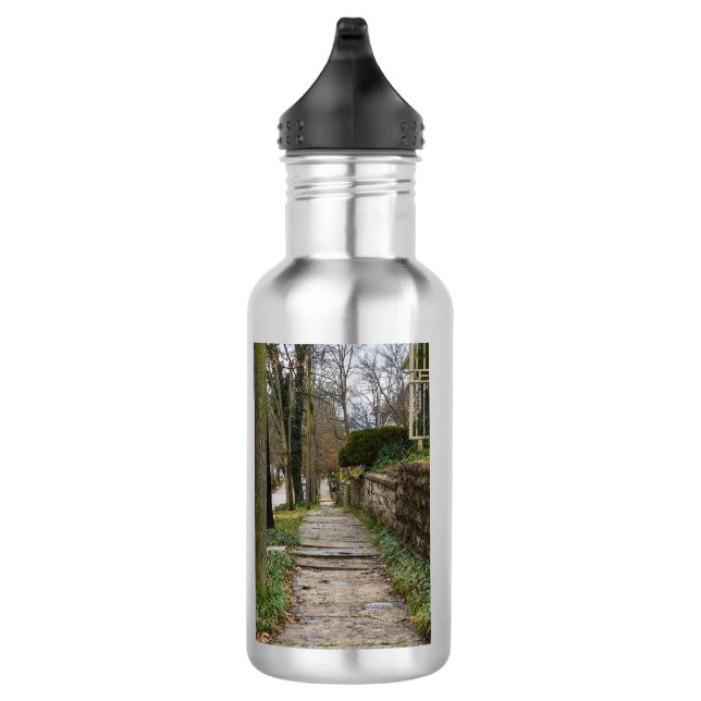 Unlevel Pathway Stainless Steel Water Bottle (Right)