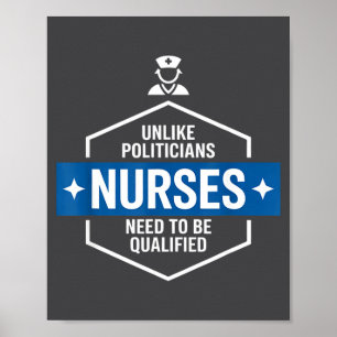Unlike Liticians Nurses Need To Be Qualified Sarca Poster
