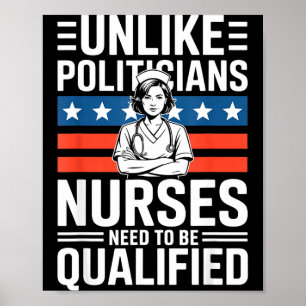Unlike Liticians Nurses Need To Be Qualified Sarca Poster