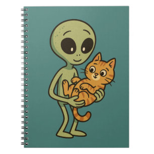 Unlikely Intergalactic Friends Notebook