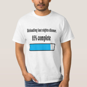 Unloading last nights dinner. T-Shirt