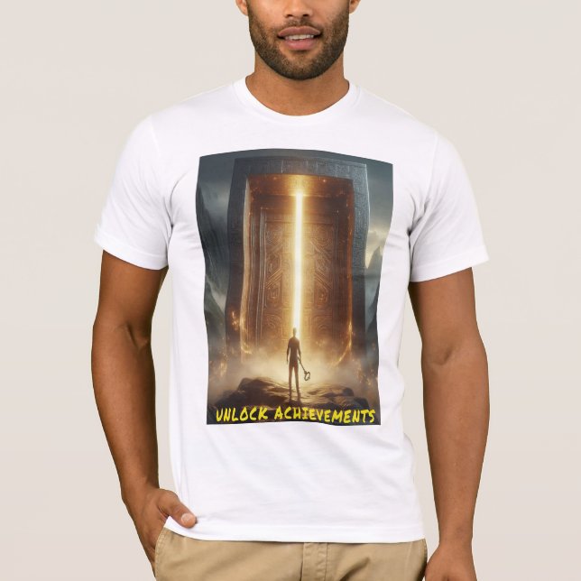Unlock achievements T-Shirt (Front)