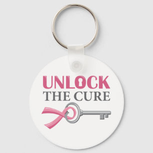 Unlock the Cure Keychain