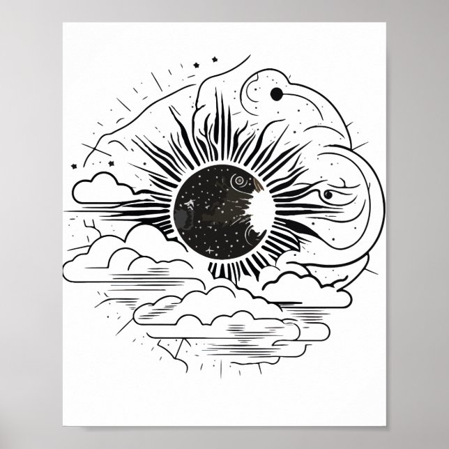 Unlock the Power with Your Astrology Poster!  Poster (Front)