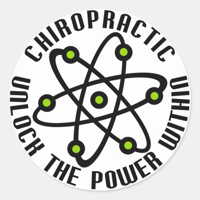 Unlock The Power Within Classic Round Sticker (Front)