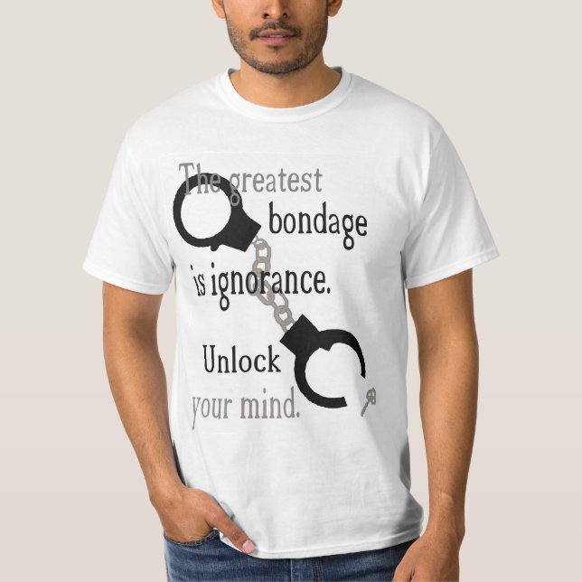 Unlock Your Mind Licensed T-Shirt (Front)