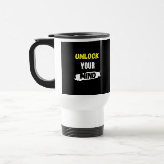 Unlock Your Mind Travel Mug