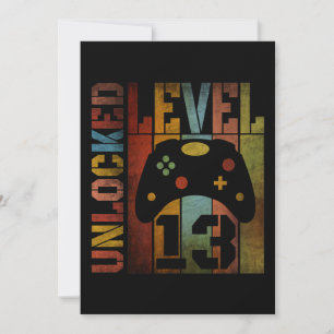 UNLOCKED LEVEL 13 INVITATION