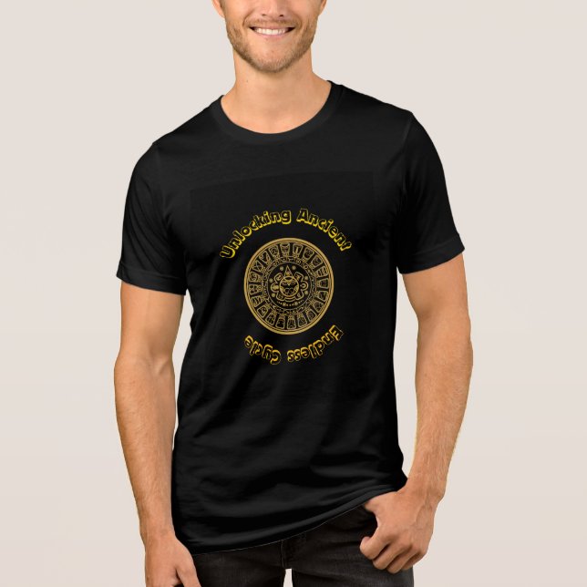 Unlocking Ancient Tri-Blend Shirt (Front)