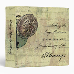 Unlocking Family History Secrets revised (1.5") Binder