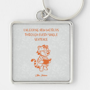 Unlocking New Worlds Every Single Sentence Reader Keychain