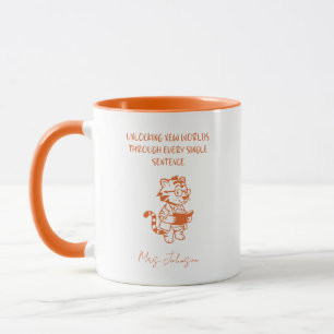 Unlocking New Worlds Every Single Sentence Reader Mug