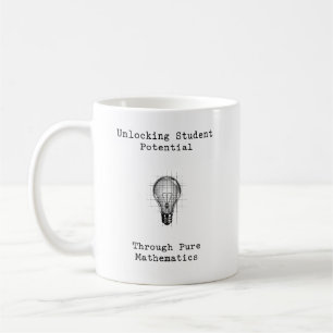 Unlocking Student Potential Through Mathematics Coffee Mug