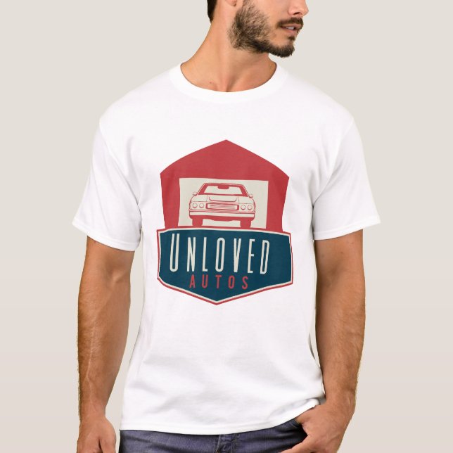 Unloved Autos Logo on Front t-shirt (Front)