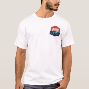 Unloved Autos Pinstripe Logo on Back t-shirt
