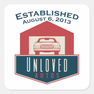 Unloved Autos Stickers