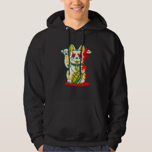Unlucky Lucky Cat Hoodie