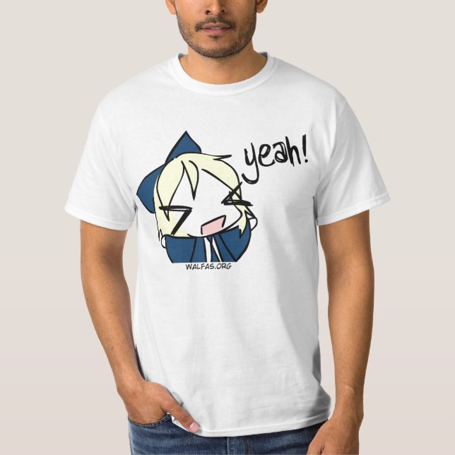 Unnamed Character - Yeah! T-Shirt (Front)