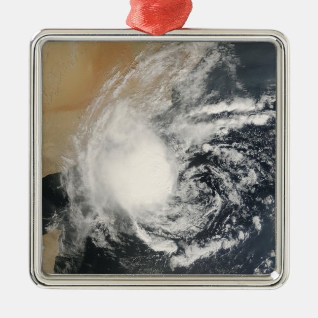 Unnamed Tropical Cyclone Metal Ornament (Front)