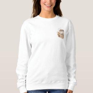 unny Capybara at Stinky Tofu Stall Taiwan Night Sweatshirt