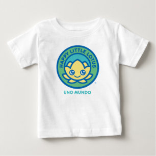 UNO MUNDO Baby T-Shirt, Happy Little Lotus HLL_06 T-Shirt