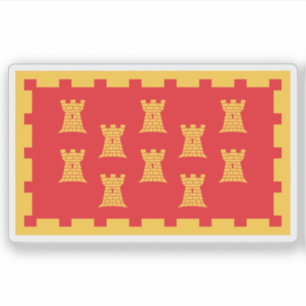 Unofficial flag of Greater Manchester, England