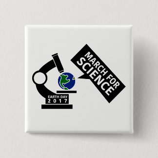 Unofficial March for Science Button