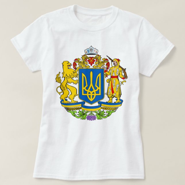 Unofficial Ukrainian Coat of Arms T-Shirt (Design Front)