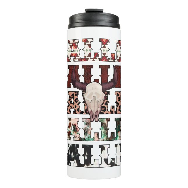 Unofficial Wallen Merch Thermal Tumbler (Front)