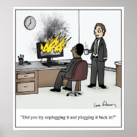 Unplug and Plug it Back in Cartoon