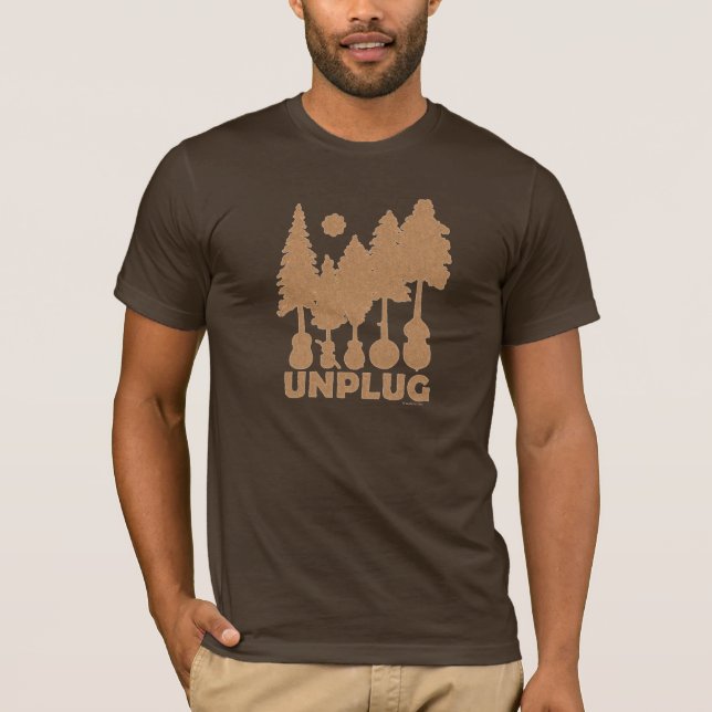 Unplug - Bluegrass Forest T-shirt (Front)