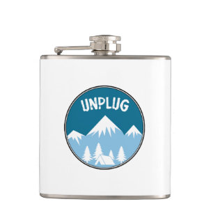 Unplug Hip Flask