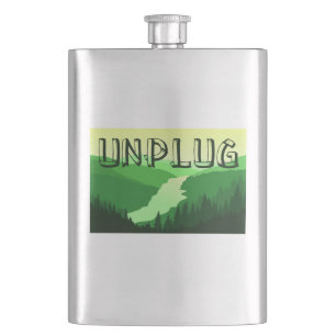 Unplug Hip Flask