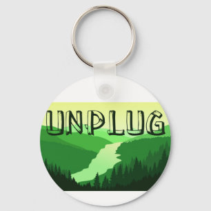 Unplug Keychain
