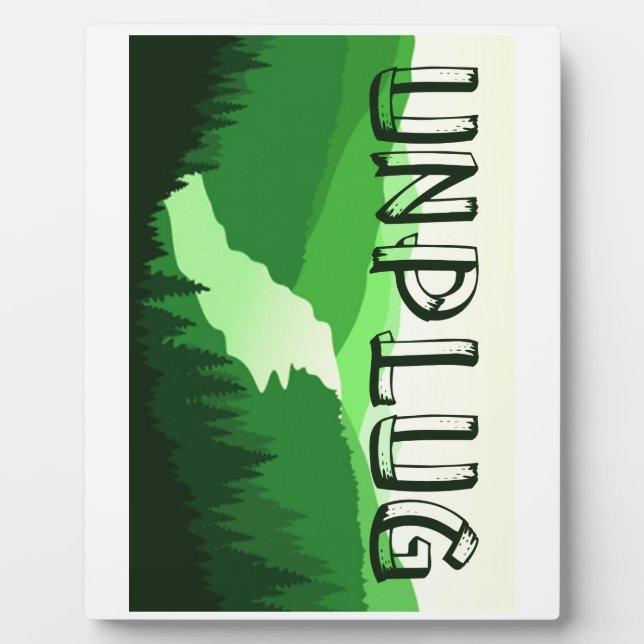 Unplug Plaque (Front)