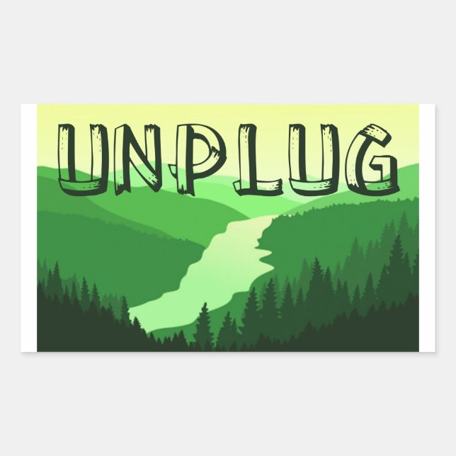 Unplug Sticker (Front)