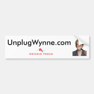 Unplug Wynne Bumper Sticker