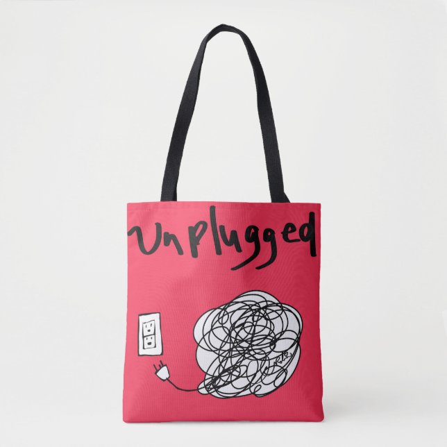 Unplugged Canvas Bag (Front)
