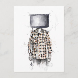 unplugged postcard