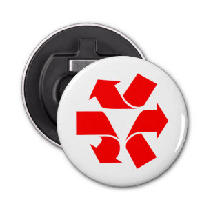 Unrecycle Symbol Bottle Opener
