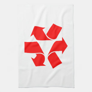 Unrecycle Symbol Kitchen Towel