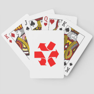 Unrecycle Symbol Playing Cards