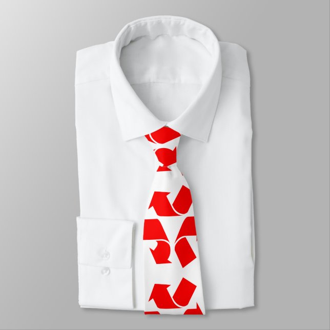 Unrecycle Symbol Tie (Tied)